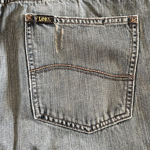 LEE Dungarees Loose Straight Leg Jeans - Picture 8 of 9